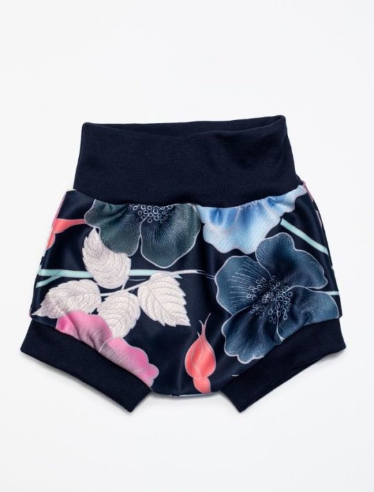 Luli Baby Cuffed Shorts Large Blooms
