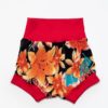Luli Baby Cuffed Shorts Orange Hibiscus