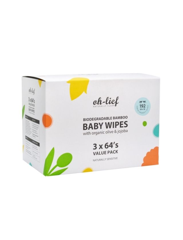 Oh Lief Baby Wipes Box