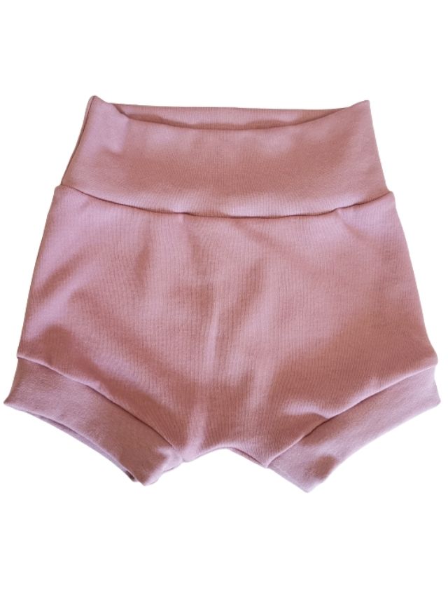 cuffed shorts dusty pink